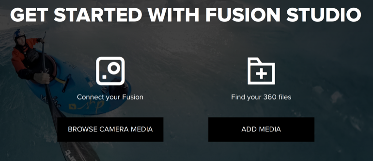 Fusion Windows Fusion Studio Splash Page