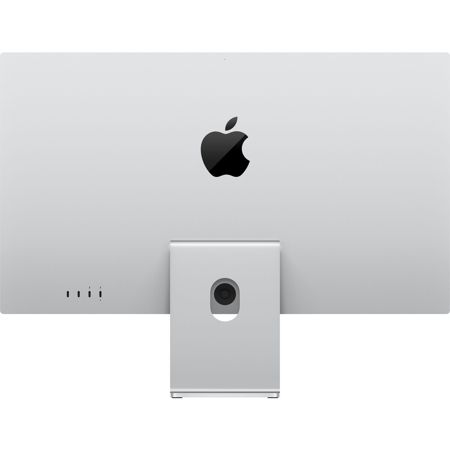 Apple Studio Display 2026 rear view showing Thunderbolt 5 port and Apple logo