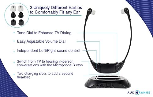 audiorange-wireless-tv-headphones-ite1000-specs