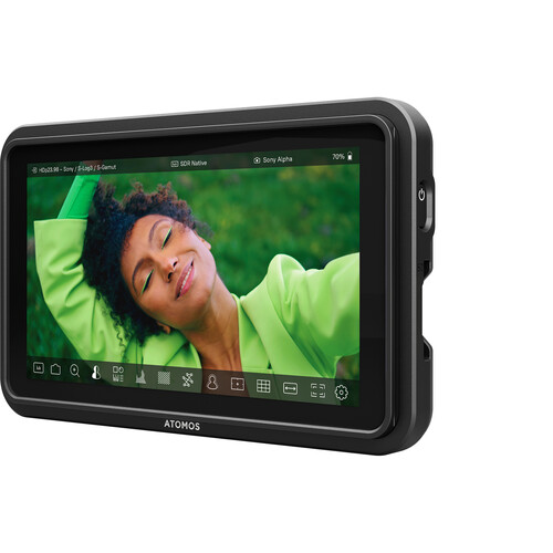 Atomos Shinobi II side profile showing slim design
