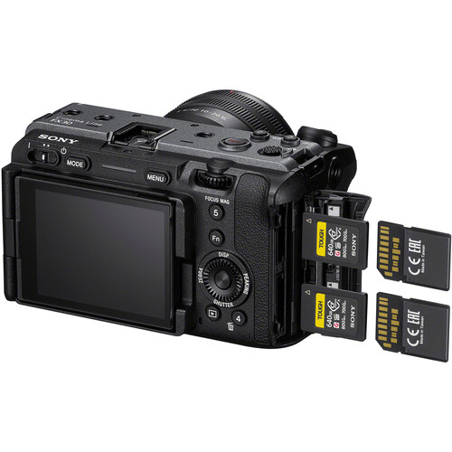 Sony FX30 with accessories and full setup