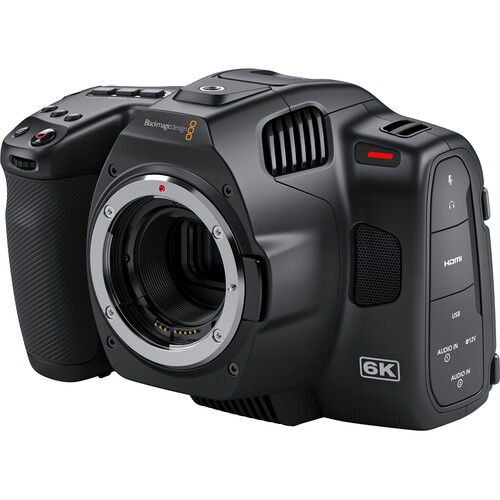 Blackmagic Pocket Cinema Camera 6K Pro with built-in ND filters