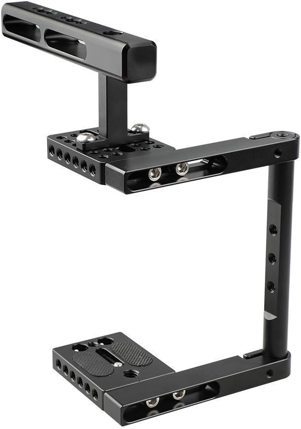Camvate basic aluminum camera cage rig with top handle