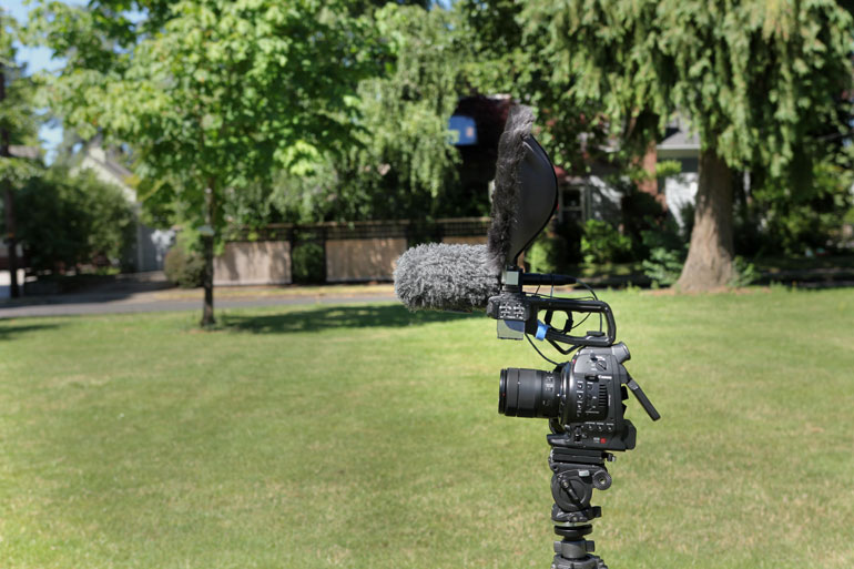 canon-c100-shotgun-parabolic-microphone