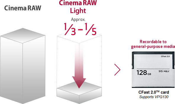 canon cinema raw cfast