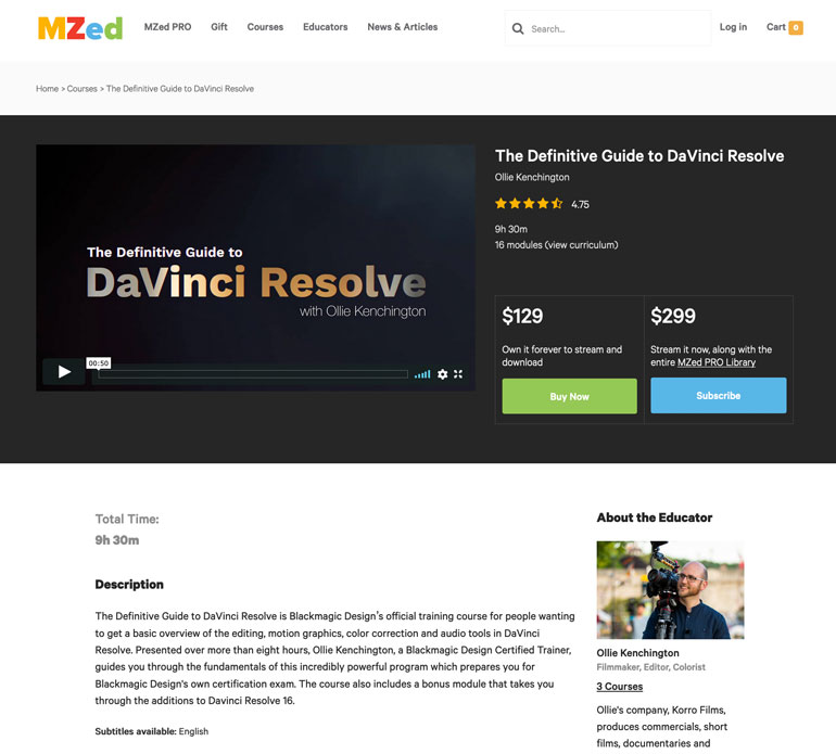 davinci-resolve-online-course