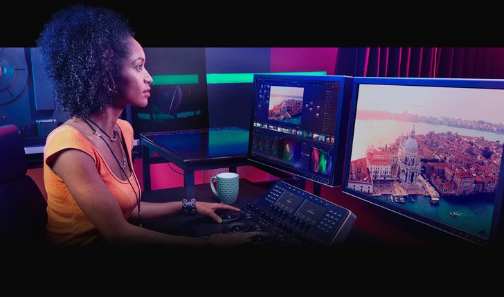 DaVinci Resolve Color page overview with grading tools and scopes