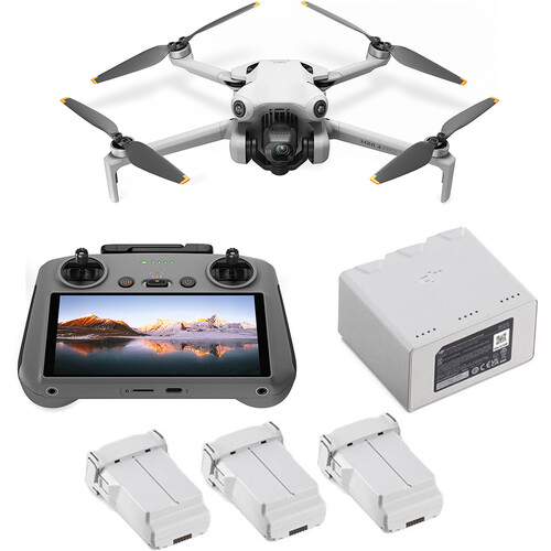 DJI Mini 4 Pro drone with RC 2 controller