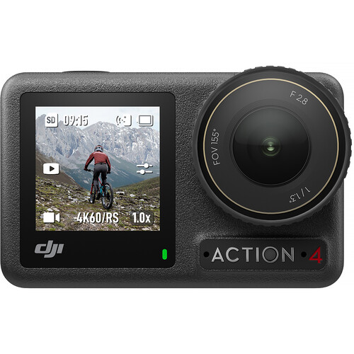 DJI Osmo Action 4 action camera front view