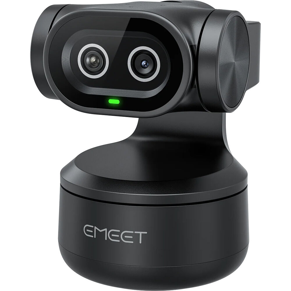 EMEET PIXY 4K dual-lens AI PTZ webcam with motorized tracking