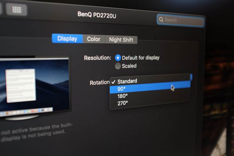 external-monitor-mac-rotate-90-degrees