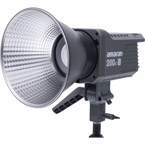 Amaran COB 200d S LED light rear panel and controls