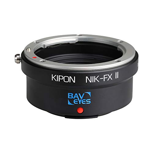 Kipon Baveyes focal reducer for Nikon F lenses on Fuji X cameras