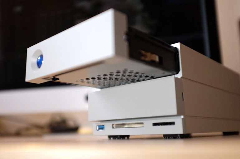 Disque Dur Externe LaCie 2big Dock Thunderbolt 3 20To - RAID 0/1 - Vitesse Jusqu'à 440 Mo/s - 5 Ans Garantie