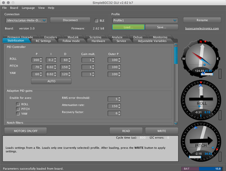 letus-helix-jr-encoders-camera-gimbal-pid-c100-c300-load-profile