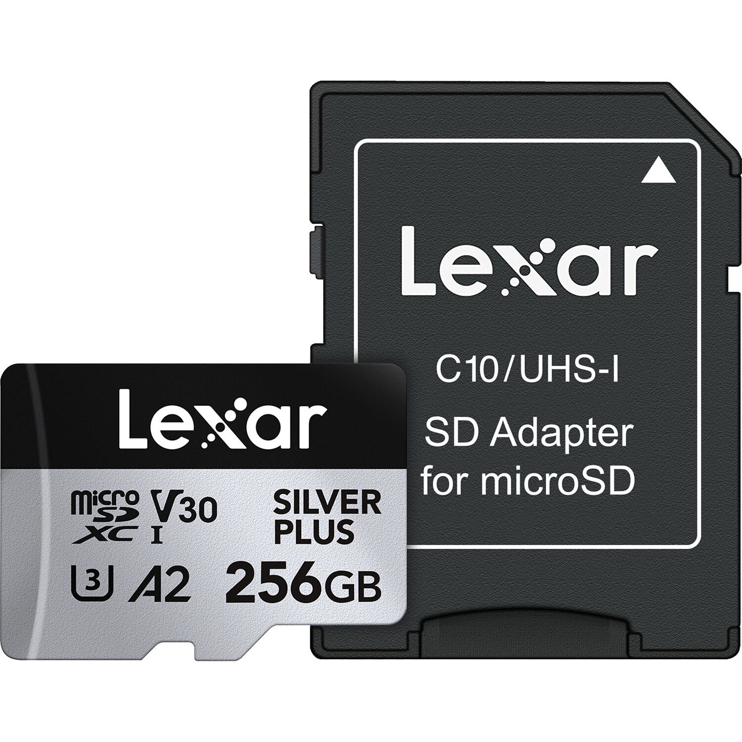 Lexar 256GB Professional Silver Plus V30 A2 microSDXC card