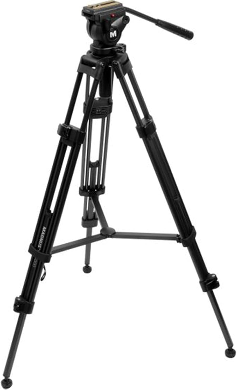 Magnus VT-4000 tripod system with fluid head and mid-level spreader
