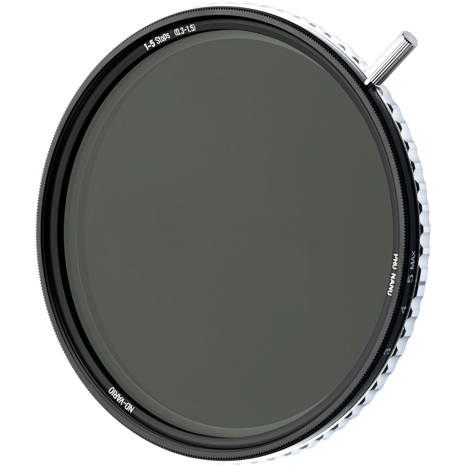 NiSi True Color ND-Vario Pro Nano variable ND filter with the Swift adjustment lever