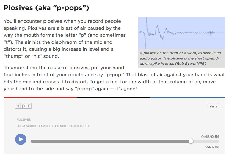 NPR ear training