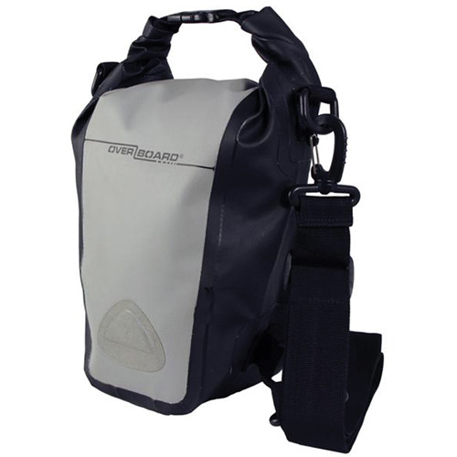 OverBoard waterproof SLR camera bag with roll-top closure and shoulder strap