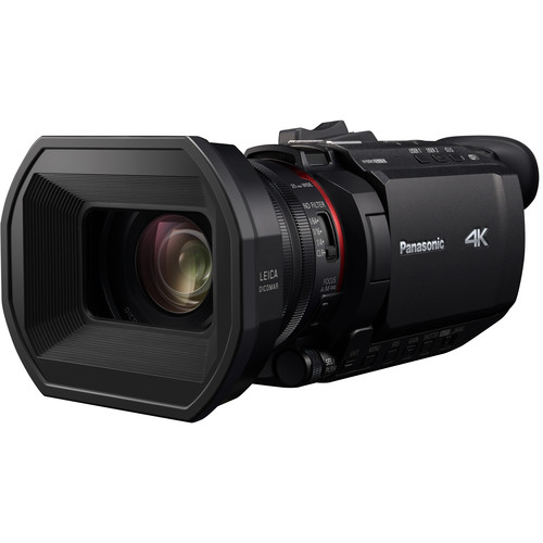 Panasonic HC-X1500 4K camcorder with integrated long zoom lens