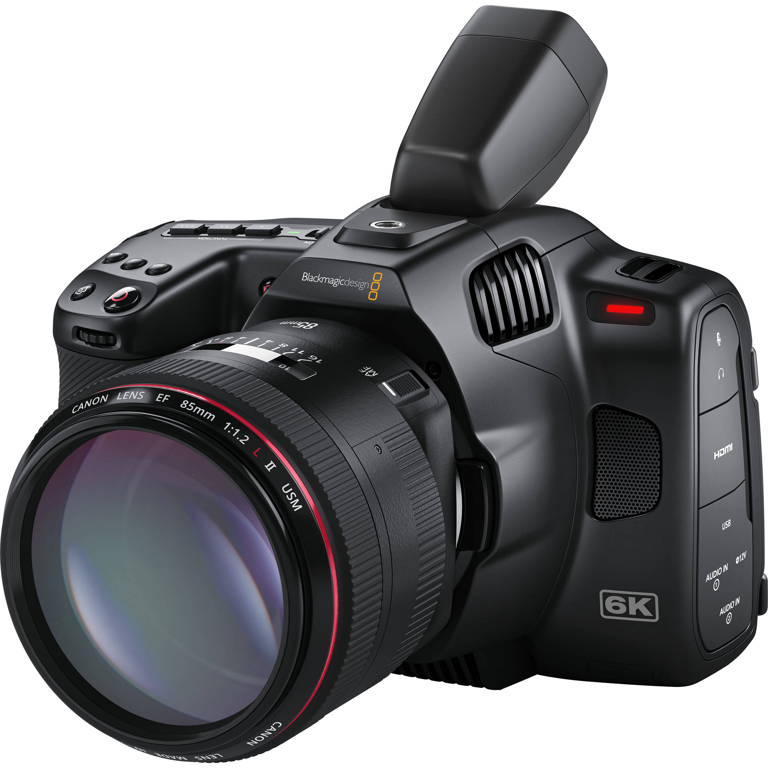 Blackmagic Pocket Cinema Camera 6K G2 side angle