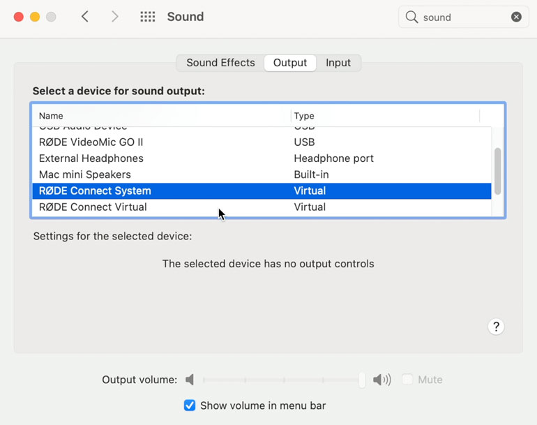 rode-central-connect-app-mac-os-audio-select