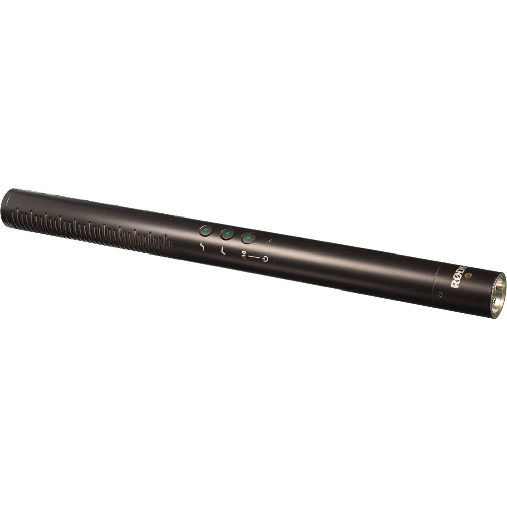Rode NTG4+ supercardioid shotgun microphone for field recording