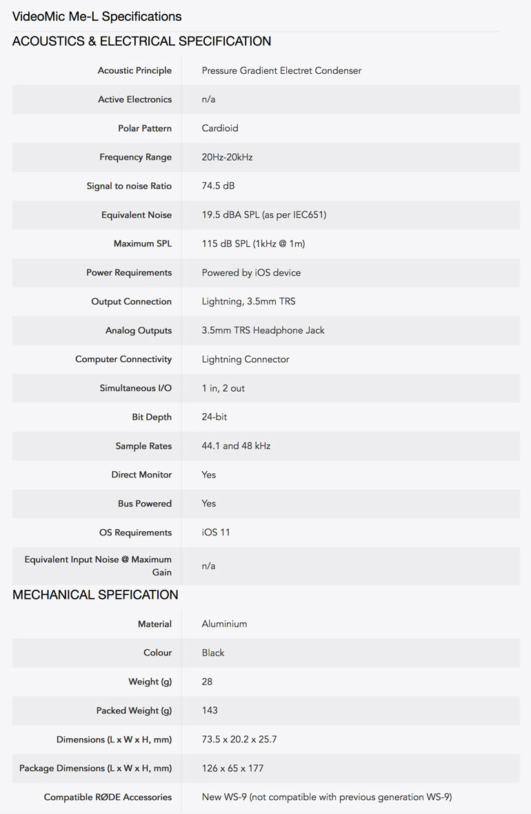 rode-videomic-me-l-specs