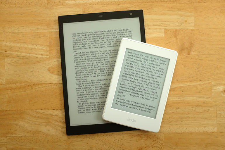 sony-digital-paper-vs-kindle-paperwhite