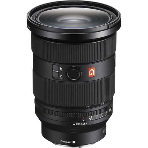 Sony FE 24-70mm f/2.8 GM II lens front view