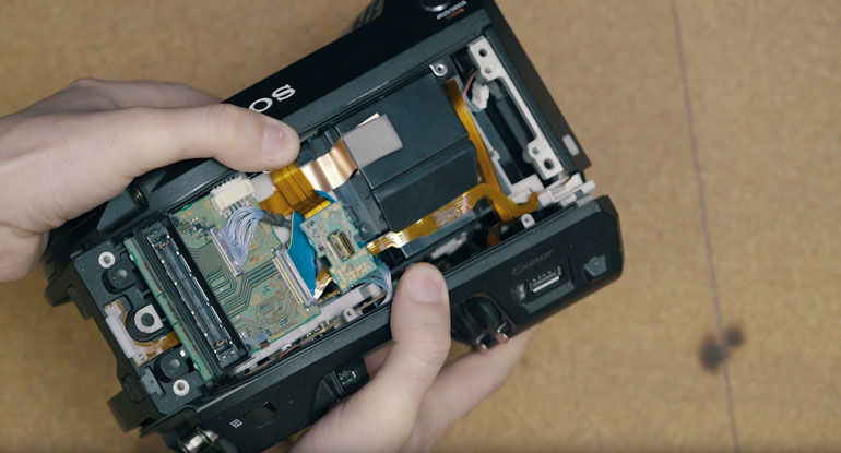 sony-fs7-viewfinder-repair