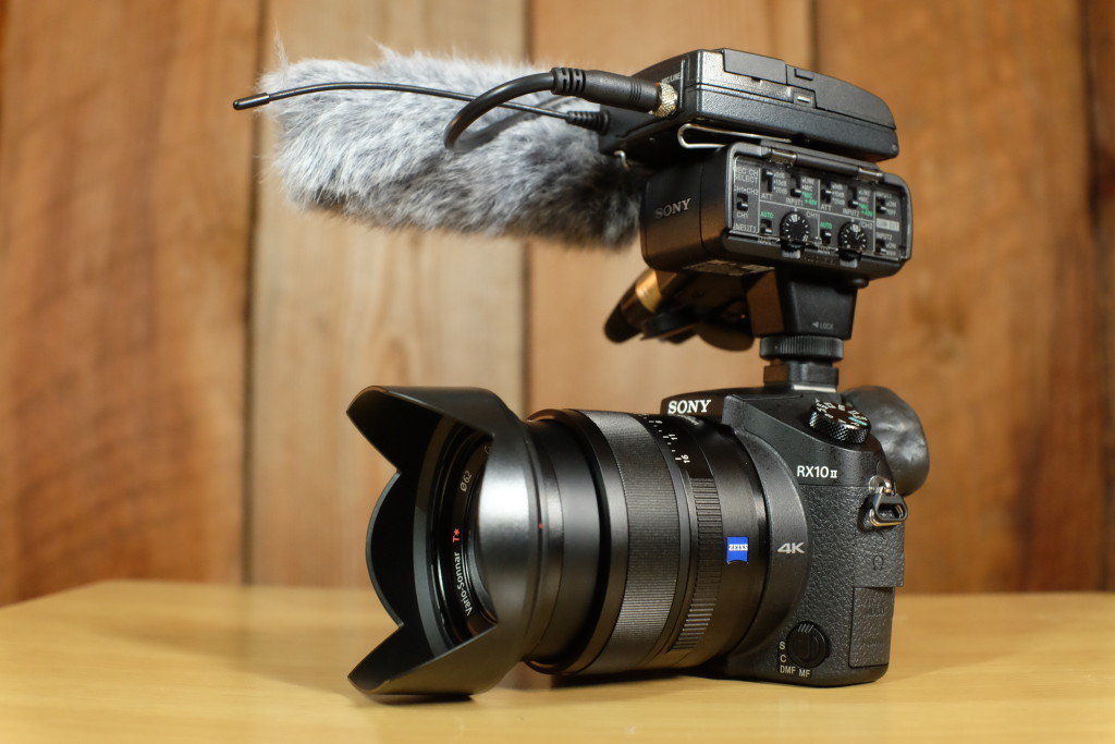 sony xlr-k2m-on-camera-mic